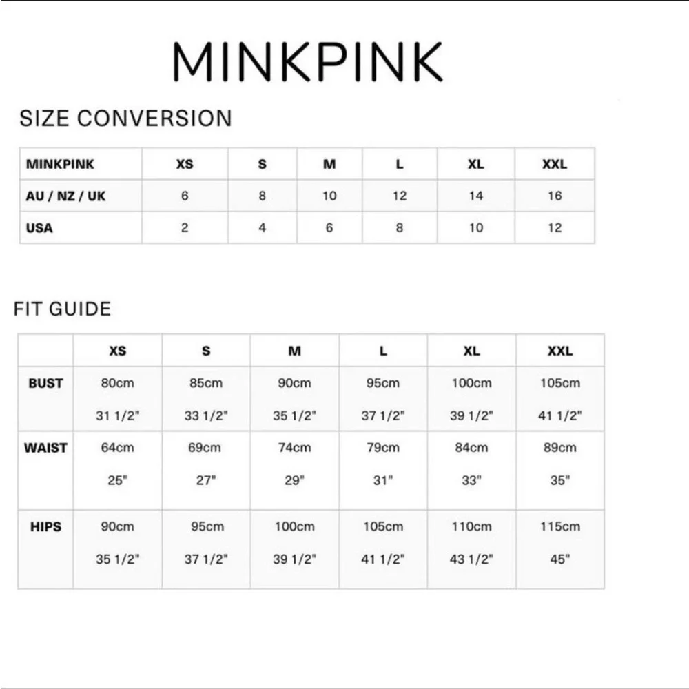 NWT MINKPINK Brianna Set Halter Bikini Top & Bottom Multi Sz M (US 6) Adjustable